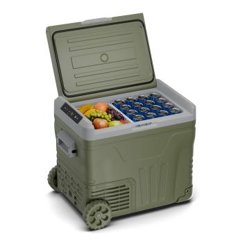 Klarstein PolarForce 50L kompresszoros hűtődoboz, LCD panel, világítás, off-road, akkumulátorvédelem, 12V/230V kép