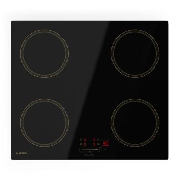 Klarstein Victoria indukciós főzőlap, 60 cm, 4 főzőlap, csúszka, Boost funkció kép