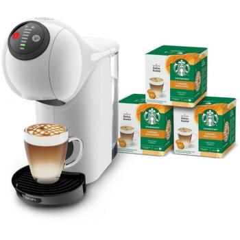 KRUPS KP243110CE Nescafé Dolce Gusto Genio S, STARBUCKS Caramel Macchiato 36 kapszulás ajándékszett kép