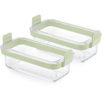 Lékué Üveg sütőformák Airfryerhez, 2 db - Transparent kép