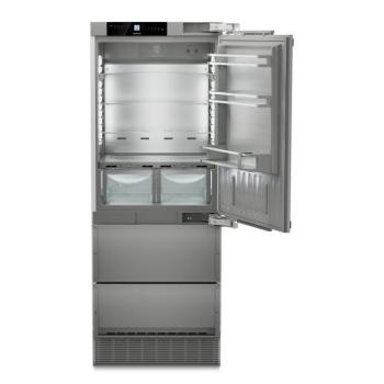 Liebherr ECBNe 7870 Beépíthetőalul fagyasztós hűtőszekrény, E,277L/125L,Nofrost,39 dB,Szél: 76.2 cm,Mag: 202.7 cm, kép