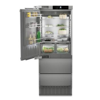 Liebherr ECBNe 7871 Beépíthetőalul fagyasztós hűtőszekrény, E,277L/125L,Nofrost,39 dB,Szél: 76.2 cm,Mag: 202.7 cm, kép