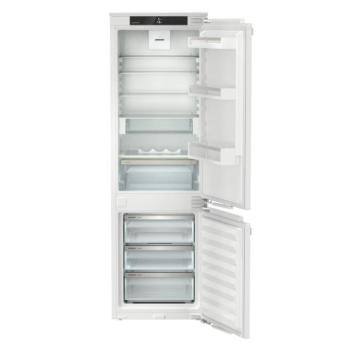 Liebherr ICNd 5123 Beépíthető Alulfagyasztós hűtőszekrény, bútorlap nélkül D Energiaosztály, Hűtő: 183L, Fagyasztó: 70L, Nofrost, Zajszint: 34 dB, Szél: 56 cm, Mag: 177 cm, Mély: 55 cm, Digitális kijelzővel kép