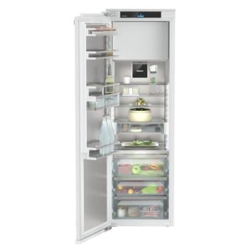 Liebherr IRBAc 5171-bal Beépíthető Egyajtós hűtőszekrény fagyasztóval, bútorlap nélkül C Energiao, Hűtő: 250L, Fagyasztó: 27L, Nofrost nélkül, Zajszint: 33 dB, Szél: 56 cm, kép