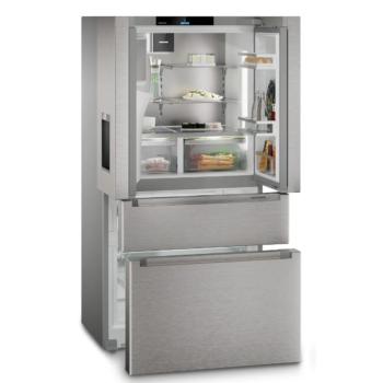 Liebherr MBsddi 9558 Prime BioFresh NoFrost Francia ajtós hűtő SmartSteel kép