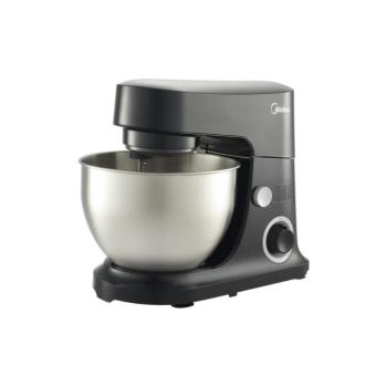 Midea MJ-KM6001W konyhai robotgép, 600 W, ABS burkolat, 4 literes rozsdamentes keverőtál, antracit kép