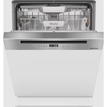 Miele G 5811 SCi Active Plus CleanSteel nemesacél beépíthető mosogatógép látható kezelőpanellel kép
