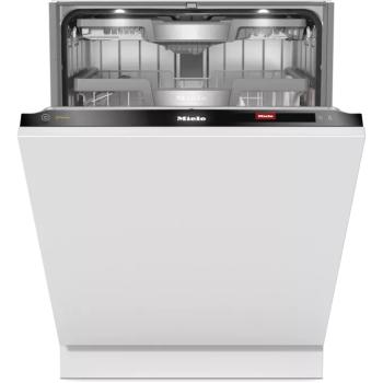 Miele G 7985 SCVi XXL AutoDos K2O CleanSteel/obszidiánfekete teljesen integrált mosogatógép kép