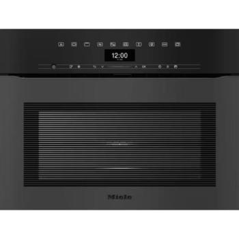 Miele H 7440 BMX 125 Gala Ed Obszidiánfekete matt mikrohullámú üzemmóddal kombinált sütő kép