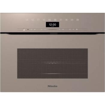 Miele H 7440 BMX Pearlbeige fogantyú nélküli mikrohullámú üzemmóddal kombinált sütő kép