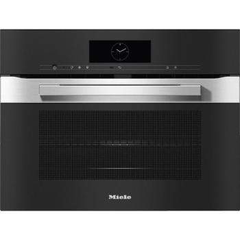 Miele H 7840 BM nemesacél mikrohullámú üzemmóddal kombinált sütő kép