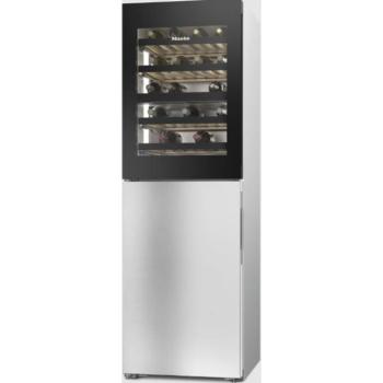 Miele KWNS 4784 DE CleanSteel bortemperáló hűtő kép