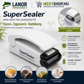 Mini kézi fóliahegesztő SuperSealer – fehér (MS-191) kép