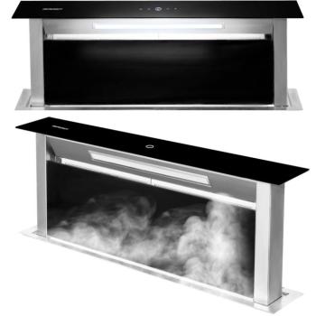 Munkalapos páraelszívó 90cm fekete BT-290