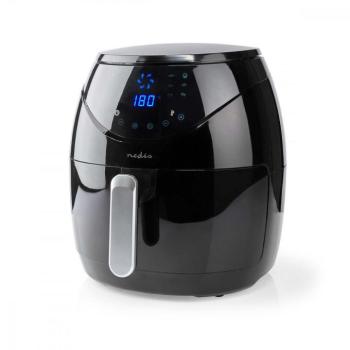 Nedis Deluxe XXL prémium Olaj nélküli meleglevegős fritőz, 6,5 liter forrólevegős fritőz olaj nélküli sütő 1800w -s Airfryer extra nagy kapacitású 1,4 kép