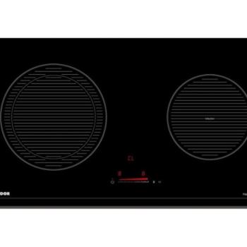 Nodor Beépíthető félindukciós kerámia főzőlap NorCook IV-N7502 BK Keret nélküli,5400W ,Érintőszenzoros,Gyerekzár, kép