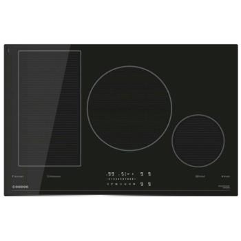 Nodor Beépíthető indukciós főzőlap NorCoock IH-N8106 BK Hob to Hood Fekete Keret nélküli,7400 W ,Érintőszenzoros,Gyerekzár, kép