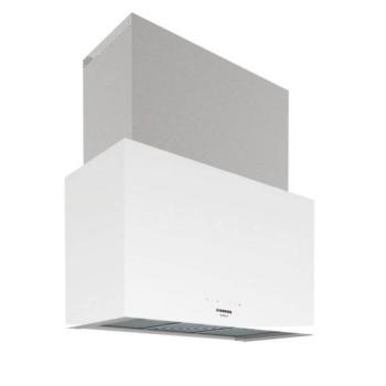 Nodor NorBreeze CUBE GLASS ECO 90 WH Fali páraelszívó LED világítás 1 db motor, 820 m3/h, 50-67 dB zajszint, 90 cm széles, A Energiaosztály kép