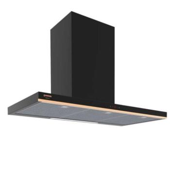 Nodor NorBreeze SLIM 90 CU Fali páraelszívó LED világítás 1 db motor, 852 m3/h, 46-70 dB zajszint, 90 cm széles, A++ Energiaosztály kép