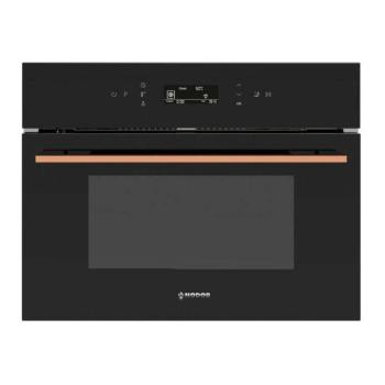 Nodor NorChef MW-4800 CU Beépíthető Sütő és Mikrohullámú Beépíthető Sütő, Digit. Kijelzővel, 40 L, Teleszkópos sütősín, Öntisztító funkció: Könnyen tisztítható kép