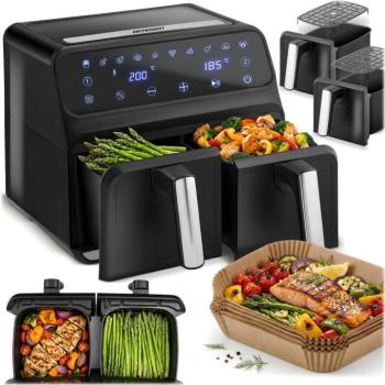Olajmentes sütő-Forrólevegős fritőz digitális kijelzővel BD-653 Berdsen kép