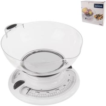 ORION Mechanikus mérleg 3 kg UH + tál 1,4 l kép