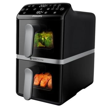 Philips 4000 series Airfryer Dual Basket 10 l NA461/00 kép