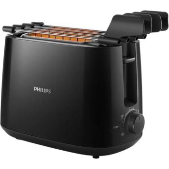 Philips Daily collection hd2583/90 900W Kenyérpirító, Fekete
