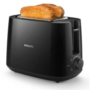 Philips HD2582/90 Daily Collection Kenyérpirító 830W, Fekete kép
