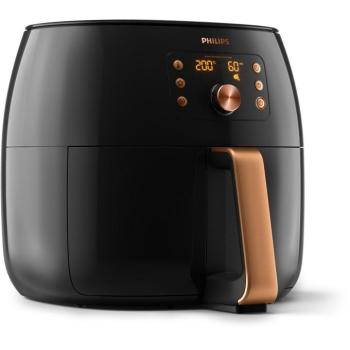 Philips HD9867/90 XXL Forrólevegős Sütő 2225W, Fekete kép