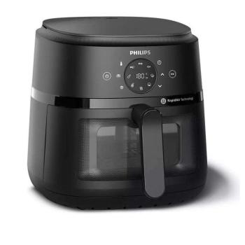 Philips NA230/00 forrólevegős sütő, 6,2L, fekete kép