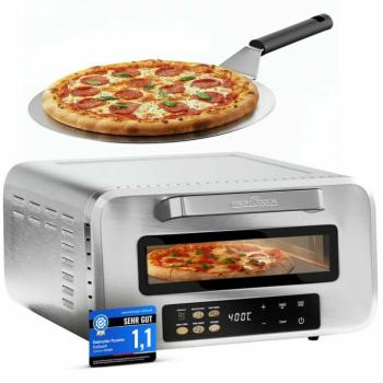 ProfiCook PC-PO 1323 Elektromos Pizzasütő Ø 31,5cm 2100W - Fehér kép