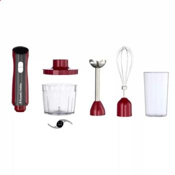 Russel hobbs desire 27140-56/rh 3 in 1 kézi botmixer, piros, több... kép