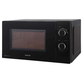 Sencor SMW 1719BK Mikrohullámú sütő, 20L, 700W, Fekete kép