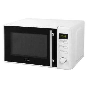Sencor SMW 5220 Mikrohullámú sütő, 20L, 700W, 8 fokozat, Időzítő, Fehér