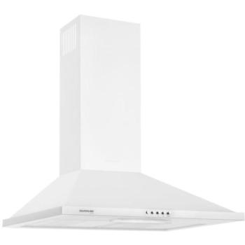 SILVERLINE TRICOL 2240 60cm fehérFali páraelszívó LED világítás 1 db motor,253 m3/h,55-61 dB,60 cm széles,D kép