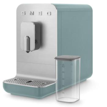 Smeg BCC13EGMEU automata kávéfőző automata tejhabosítóval matt smaragdzöld kép