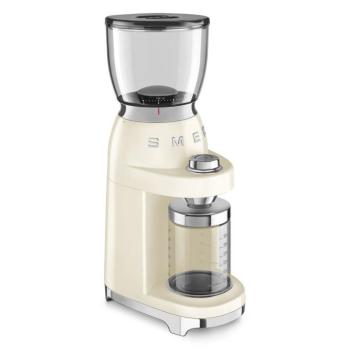 Smeg CGF11CREU kávédaráló 50-es évek retro design 150W bézs kép