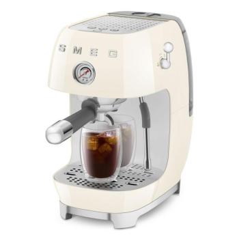 Smeg ECF03CREU espresso kávéfőző cold brew funkcióval retro bézs kép