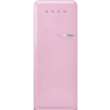 SMEG FAB28LPK5 KOMBINÁLT HŰTŐ ÉS FAGYASZTÓ rózsaszín retro design kép