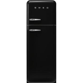 Smeg FAB30RBL5 felülfagyasztós hűtő retro jobbos zsanér fekete