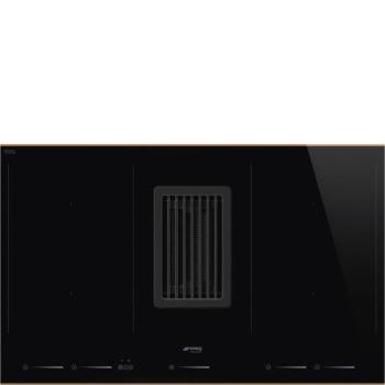 SMEG HOBD682R1 PÁRAELSZÍVÓVAL INTEGRÁLT INDUKCIÓS FŐZŐLAP kép