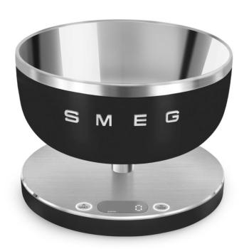Smeg KSC01BLMWW Collezione asztali mérleg matt fekete kép