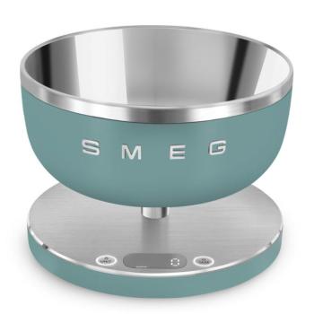 Smeg KSC01EGMWW Collezione asztali mérleg matt smaragdzöld kép