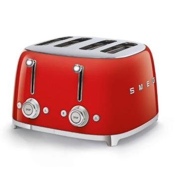 SMEG RETRO KENYÉRPIRÍTÓ PIROS TSF03RDEU kép