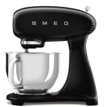 SMEG retro konyhai robotgép, fekete kép