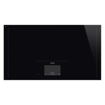 Smeg SIA1963D beépíthető indukciós főzőlap Universal design fekete 93cm kép