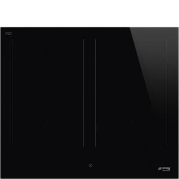 Smeg SIM3644D beépíthető indukciós főzőlap Linea design fekete 60cm kép