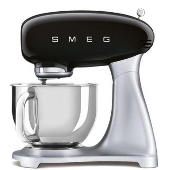 Smeg SMF04BLEU retro konyhai robotgép a test fekete kép