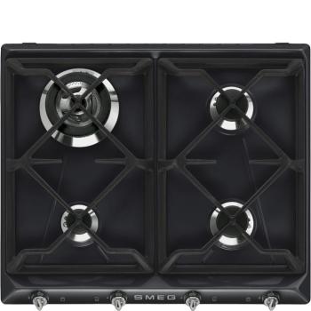 Smeg SR964NGH Victoria beépíthető gáz főzőlap 60cm fekete kép